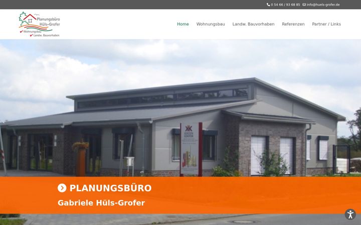 Screenshot of huels-grofer.de