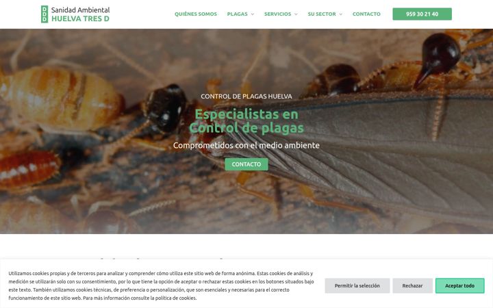 Screenshot of huelvaddd.es