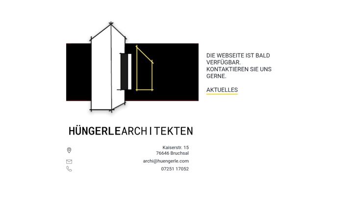 Screenshot of huengerle.com