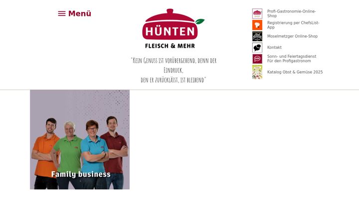 Screenshot of huenten-shop.de