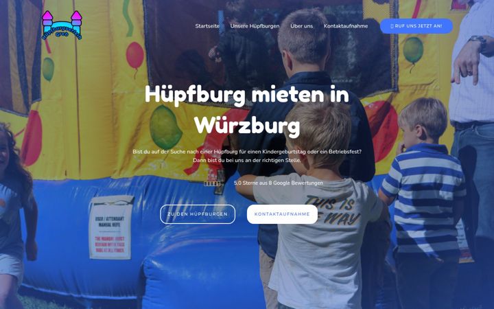 Posnetek zaslona huepfburgverleih-greb.de