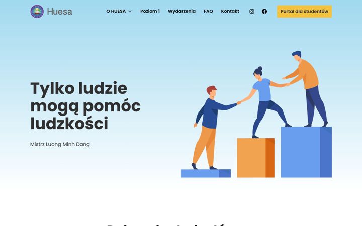 Screenshot of huesa.pl