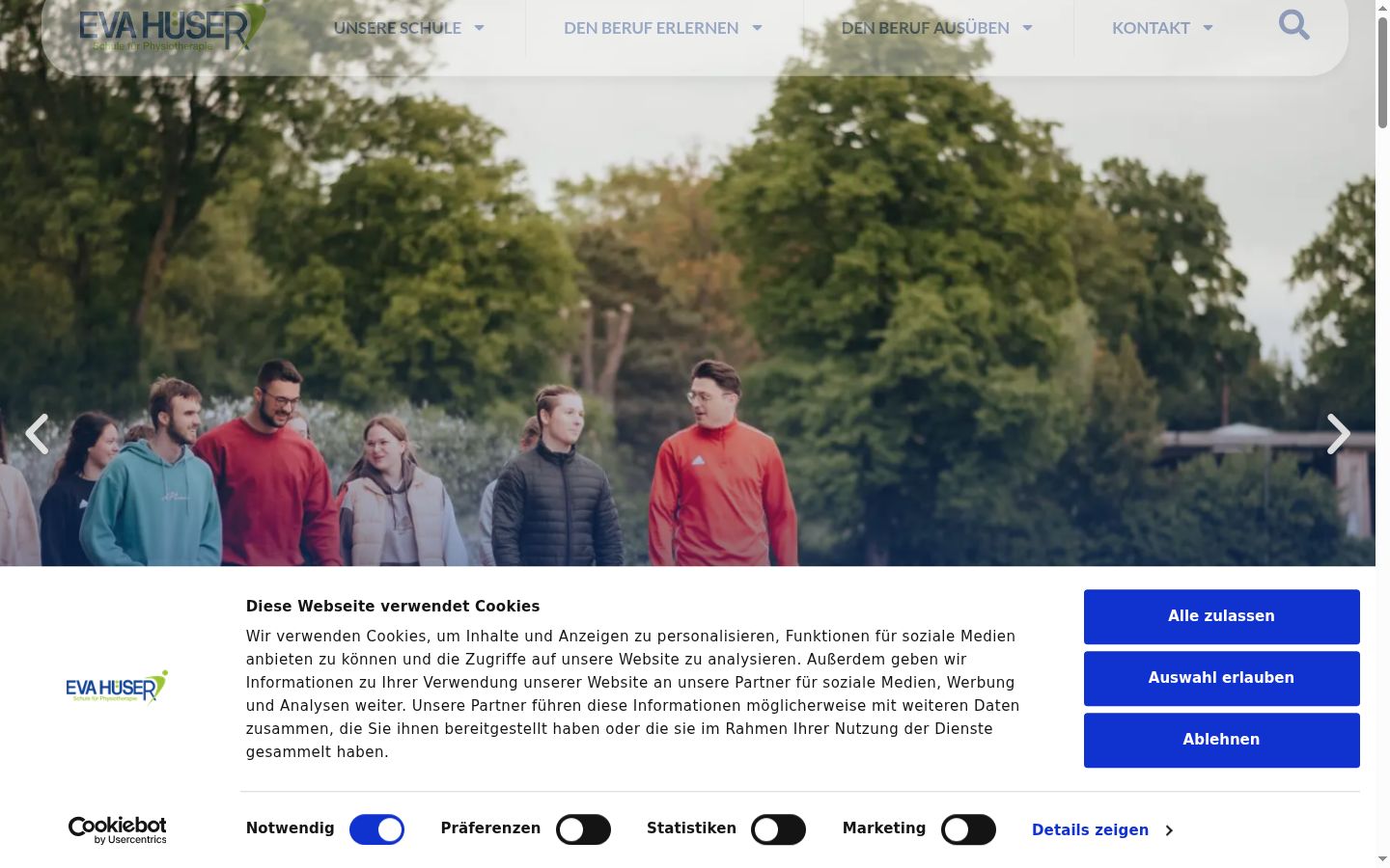 Sutikimo reklamjuostės, rodytos prieš bet kokią sąveiką, ekrano kopija
