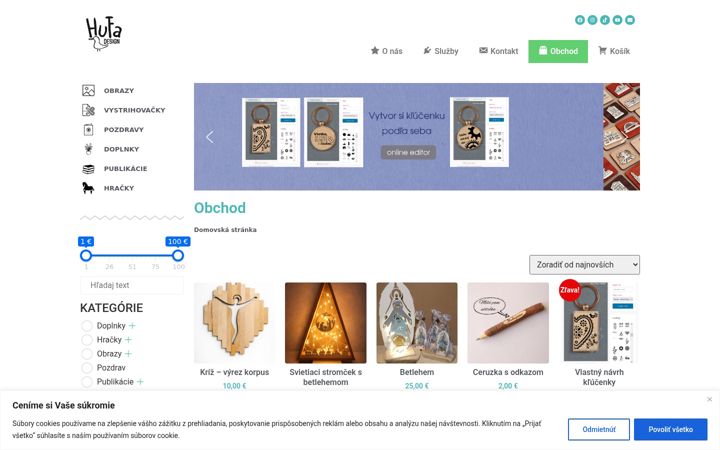 Screenshot of hufadesign.sk