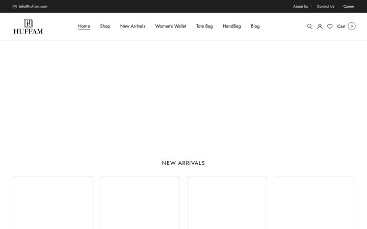 Screenshot of huffam.com