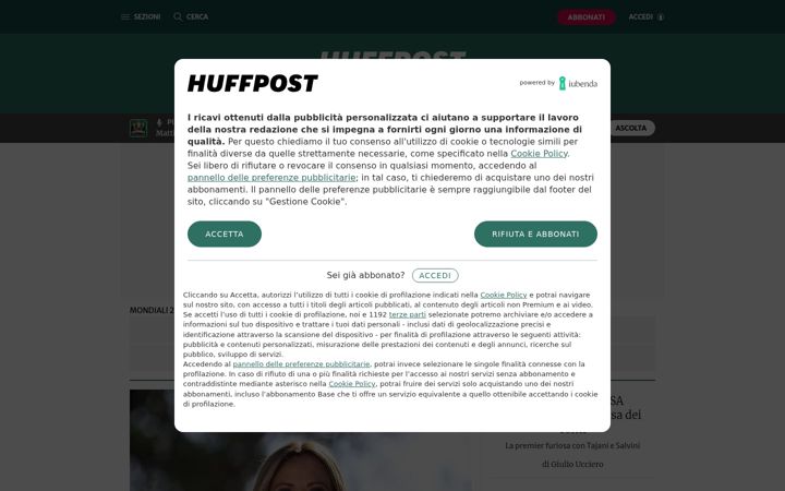 Ekrano kopija huffingtonpost.it