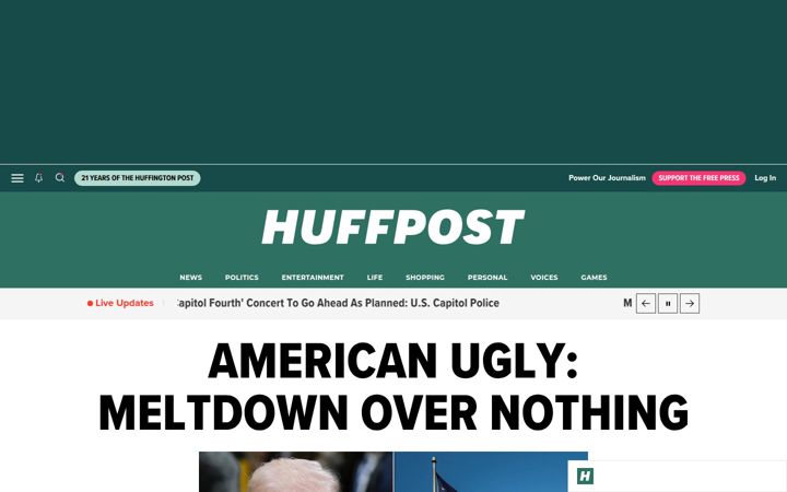 Screenshot von huffpost.com