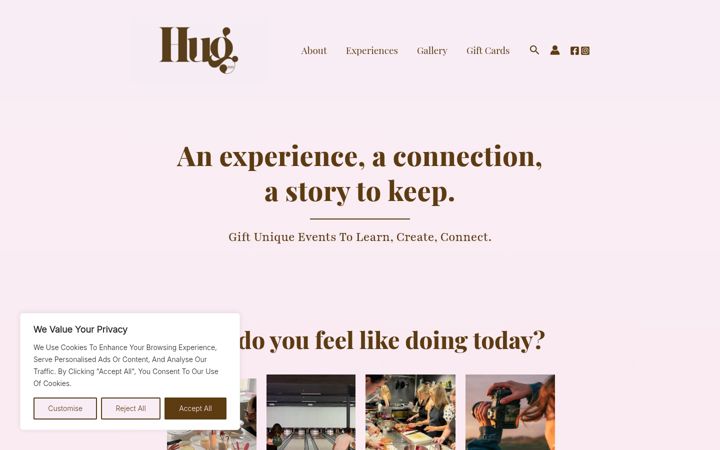 Screenshot of hug.altervista.org