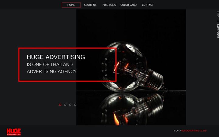 Screenshot of hugead.com