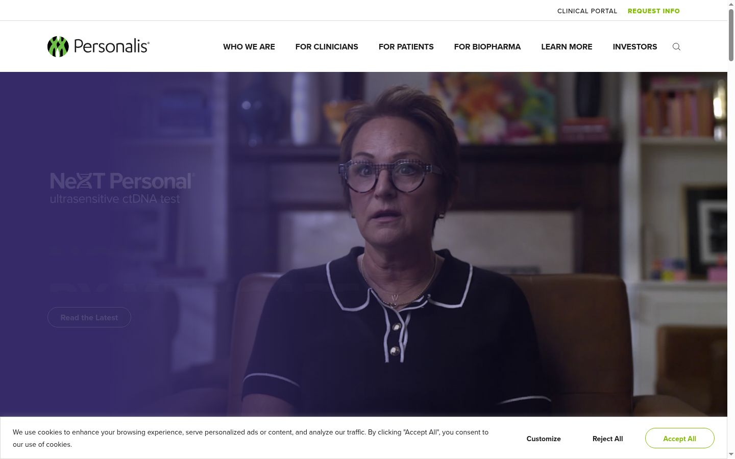 Snímek obrazovky baneru souhlasu zobrazeného před jakoukoli interakcí