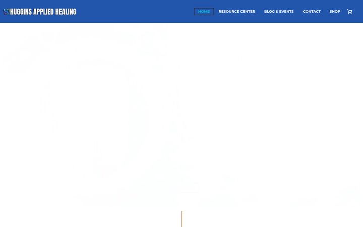 Screenshot of hugginsappliedhealing.com