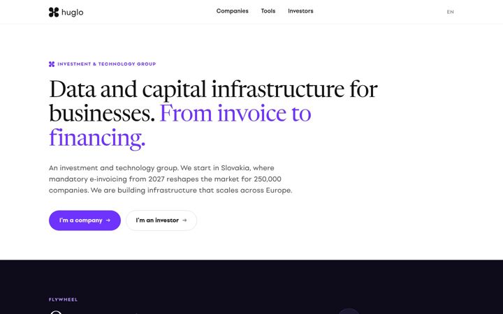 Screenshot of huglo.com