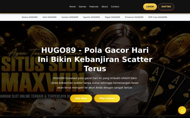 Screenshot of hugo89.com