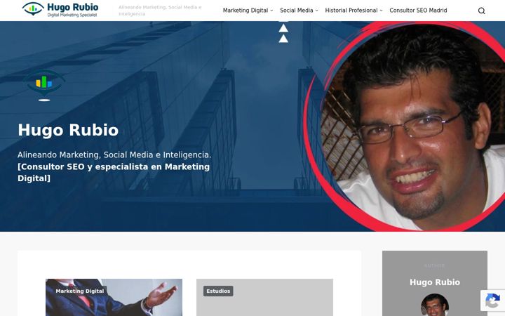 Screenshot of hugoerre.com