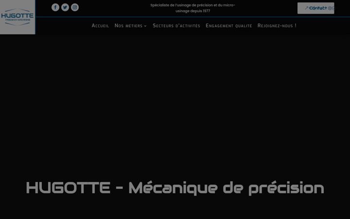 Screenshot of hugotte.fr