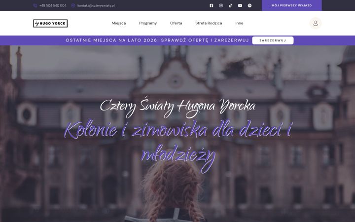 Screenshot of hugoyorck.pl