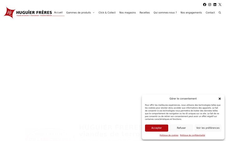 Screenshot of huguier-freres.fr