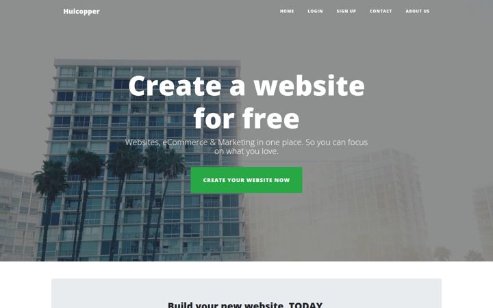 Screenshot of huicopper.com