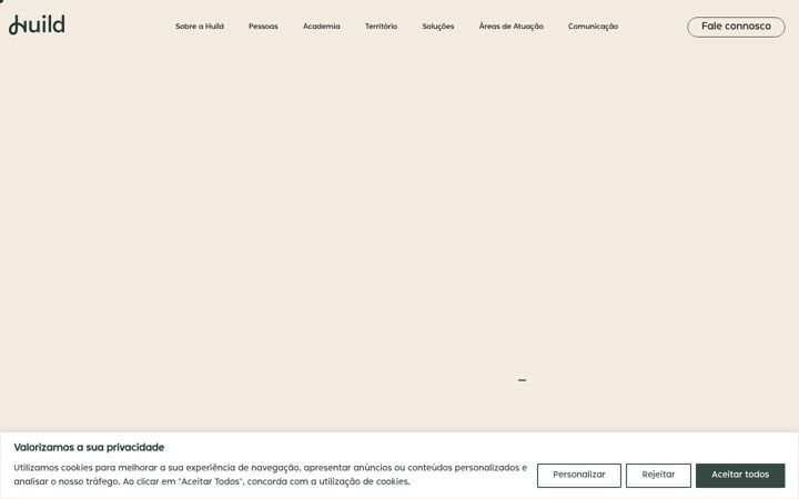 Screenshot of huild.pt