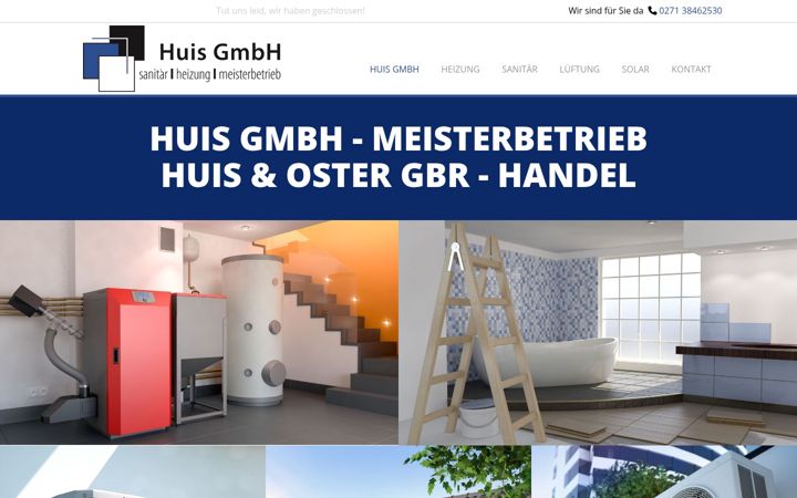 Screenshot of huis-oster.de