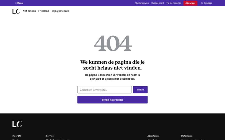 Screenshot of huisaanhuisleeuwarden.nl