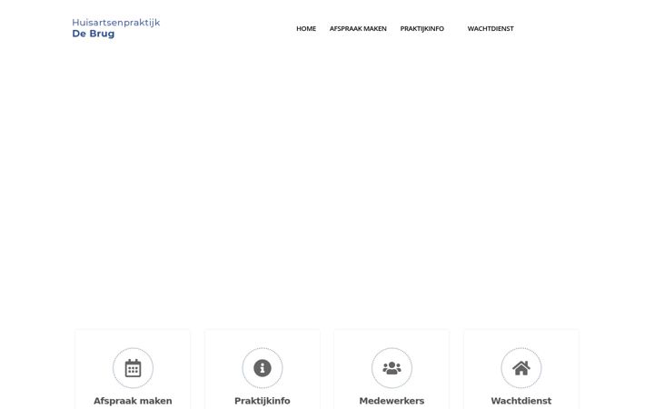 Screenshot of huisartsen-debrug.be