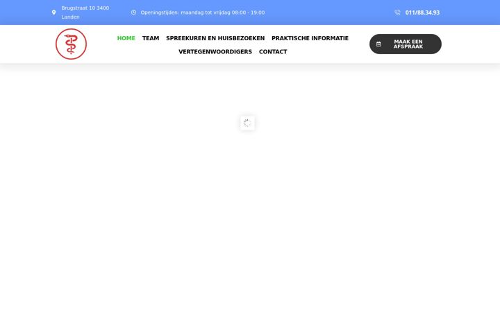 Screenshot of huisartsenpraktijkdepasserelle.be