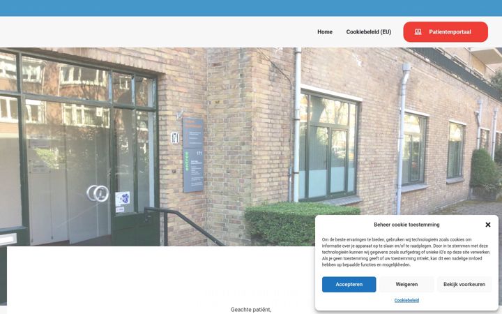 Screenshot of huisartsgaljaard.nl
