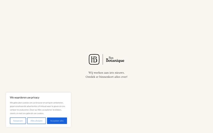 Screenshot of huisbotanique.be