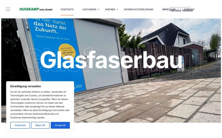 Screenshot of huiskamp-infra.de
