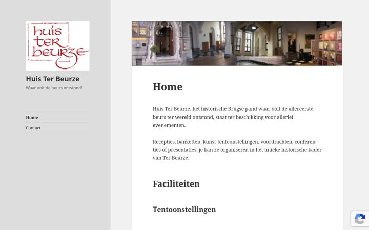 Screenshot of huisterbeurze.be