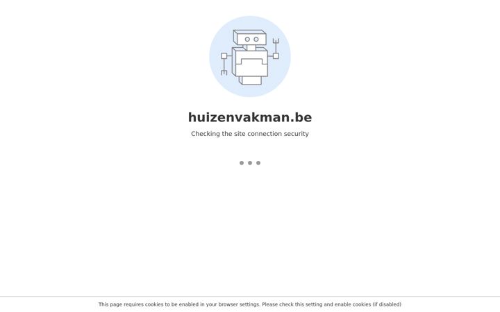 Screenshot of huizenvakman.be