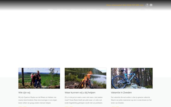 Screenshot of huizeroots.nl