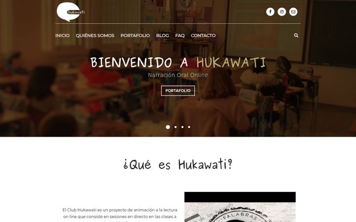Screenshot of hukawati.com