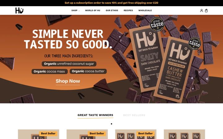 Screenshot of hukitchen.co.uk