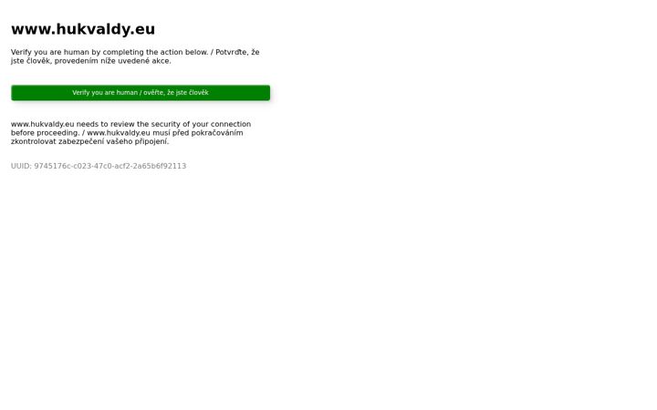 Screenshot of hukvaldy.eu