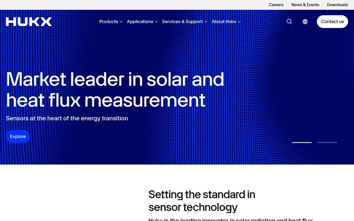 Screenshot of hukx.com