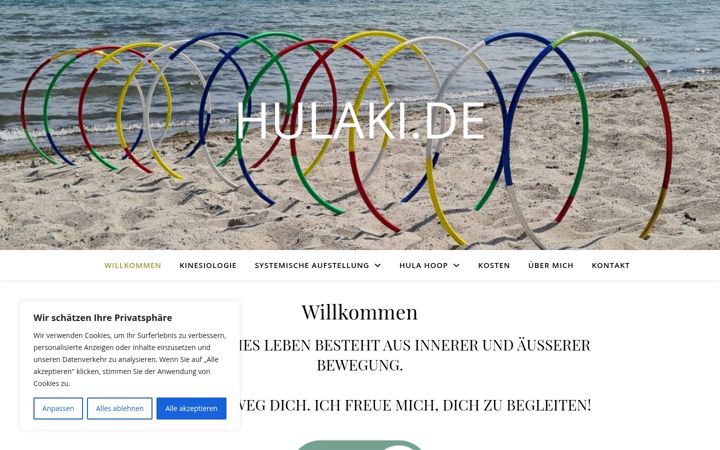 Screenshot of hulaki.de