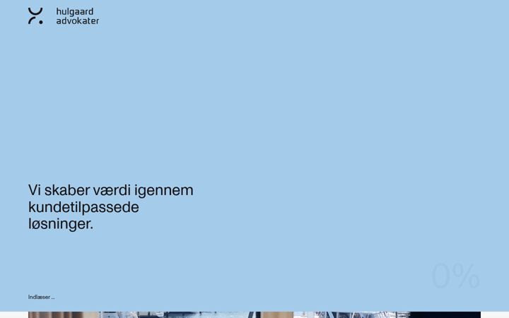 Screenshot of hulgaardadvokater.dk