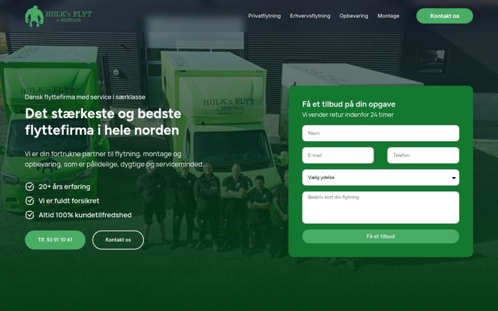 Screenshot of hulksflytogmontage.dk