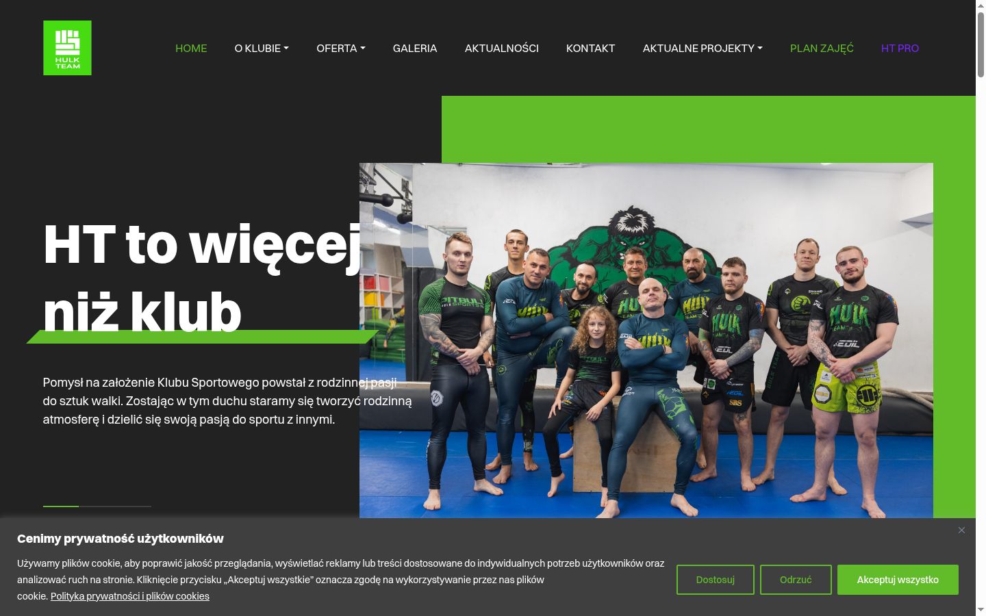 Screenshot des Einwilligungsbanners vor jeglicher Interaktion