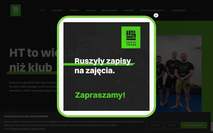 Screenshot of hulkteam.pl