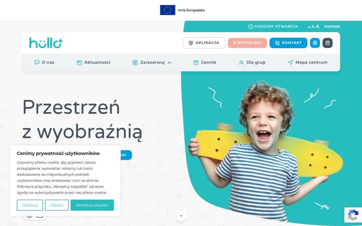 Screenshot of hullo.pl