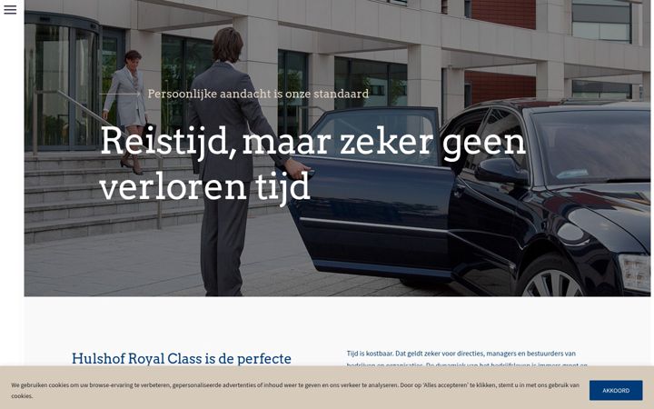 Screenshot of hulshof-royalclass.nl