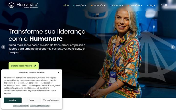 Screenshot of human-are.com