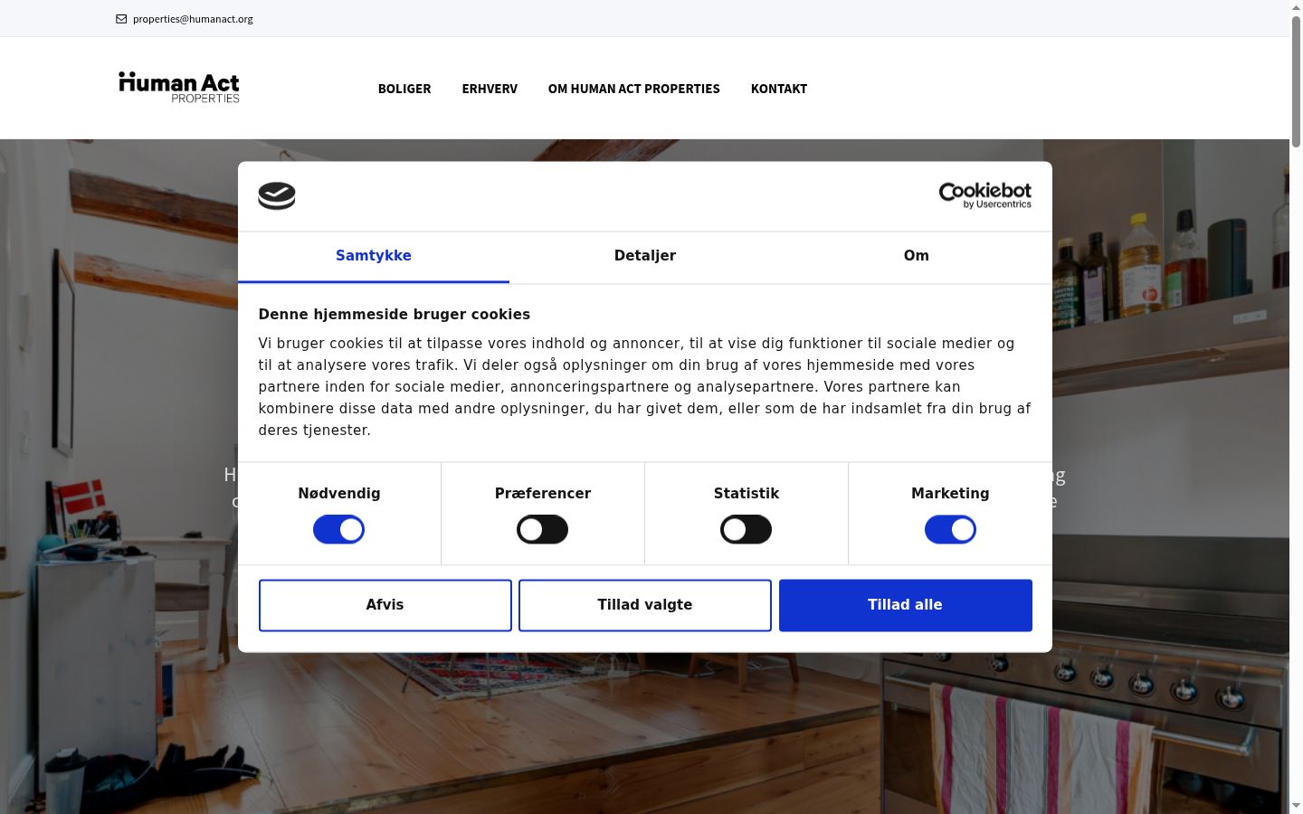 Екранна снимка на банера за съгласие, показан преди каквото и да е взаимодействие