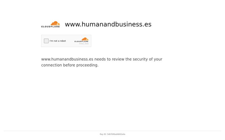 Screenshot of humanandbusiness.es