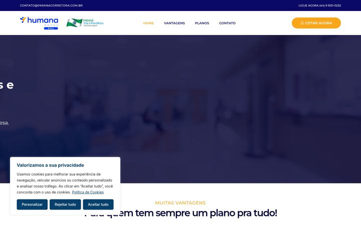 Screenshot of humanavendas.com.br