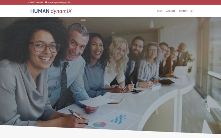 Screenshot of humandynamix.de