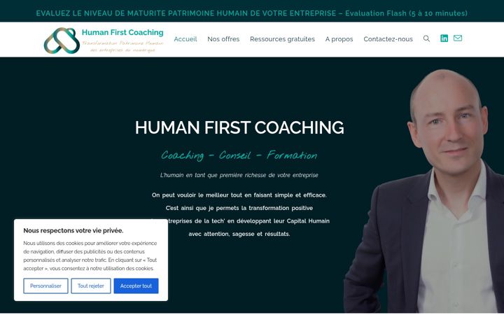 Screenshot of humanfirstcoaching.digital